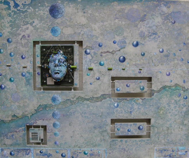 Square blast at a flat level