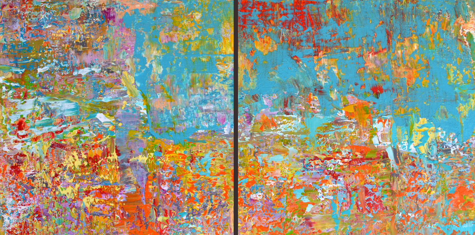 Colours Of Summer Diptych