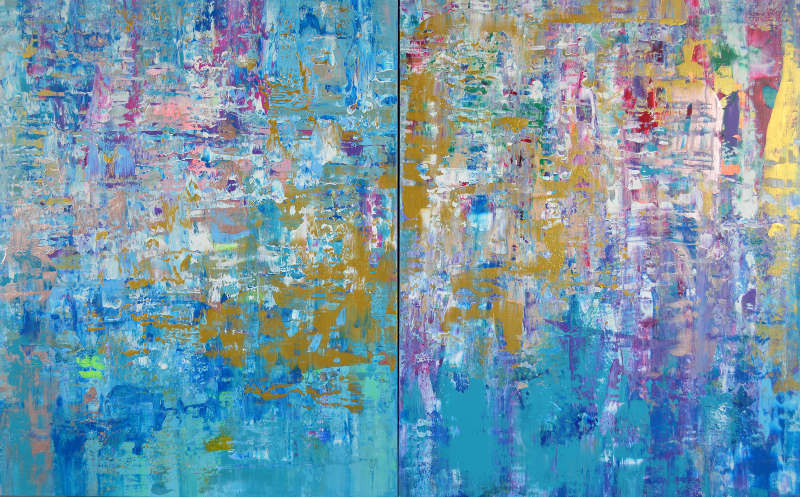 Urban Hues Diptych