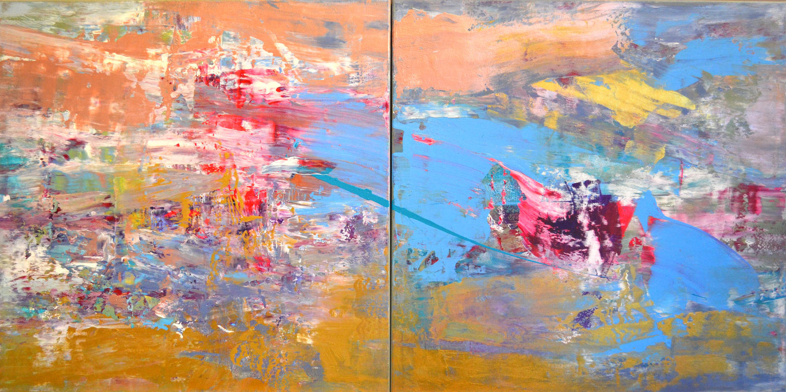 Ethereal Horizons Diptych