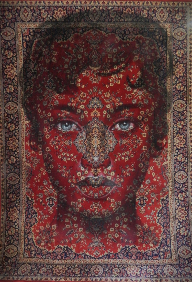 Portrait on a Persian carpet 1