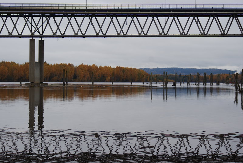 Brug over het water