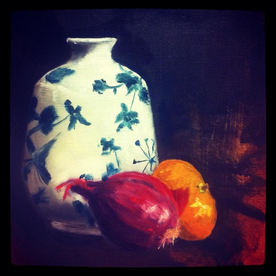 Kannetje, ui en mandarijn..