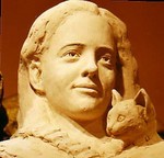 realistische portretten in brons/keramiek in opdracht