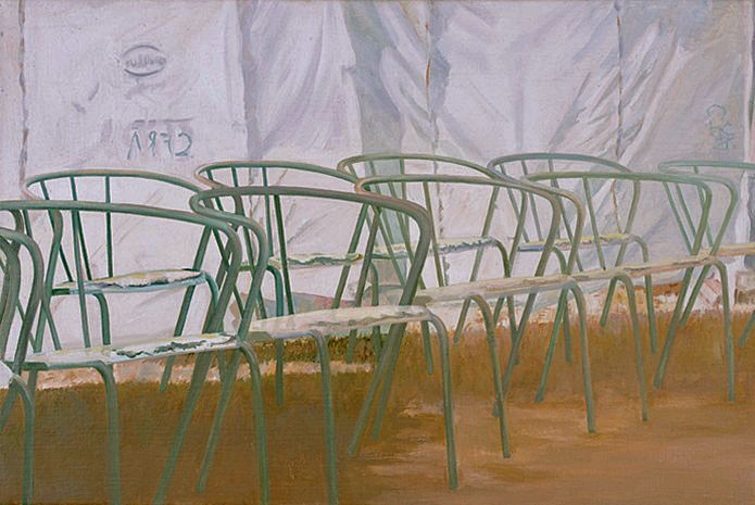 Een rij stoelen #117