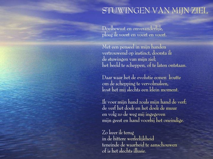 'Stuwingen van mijn ziel'