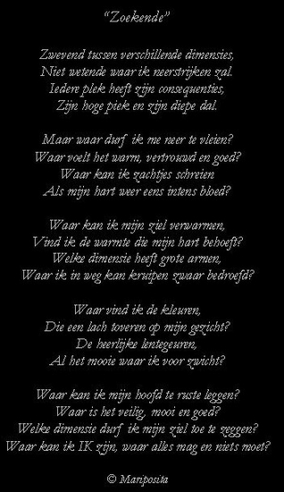 'Zoekende'