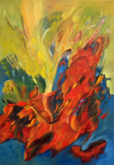 Tropical Caribbean abstract 2 