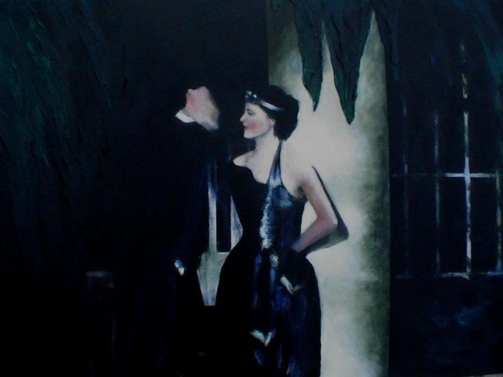 Presentiment of the kiss.