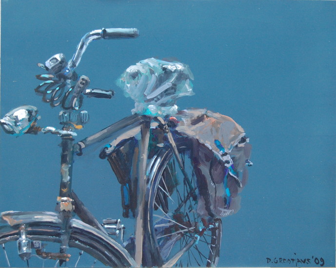 fiets donker blauw 2