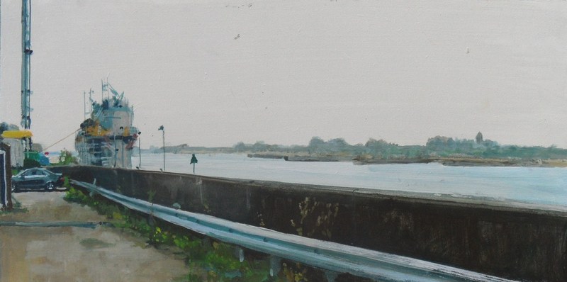 nieuwe brug zuidzijde Nijmegen