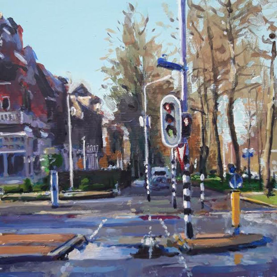 hoek oranjesingel Nijmegen