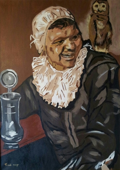 Malle Babbe (naar Frans Hals)