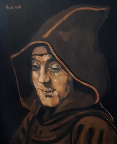 Titus in monniksdracht