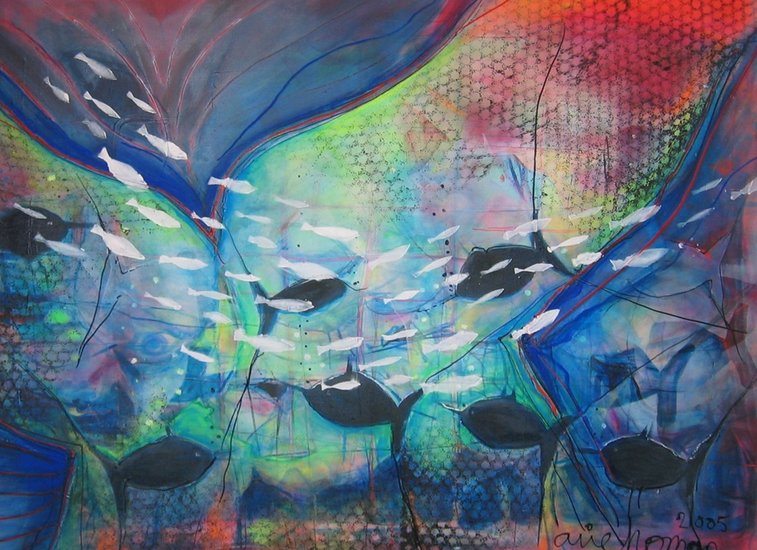 swimming with fishes