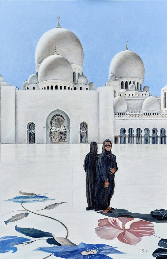 figuur voor Moskee in Abu Dhabi