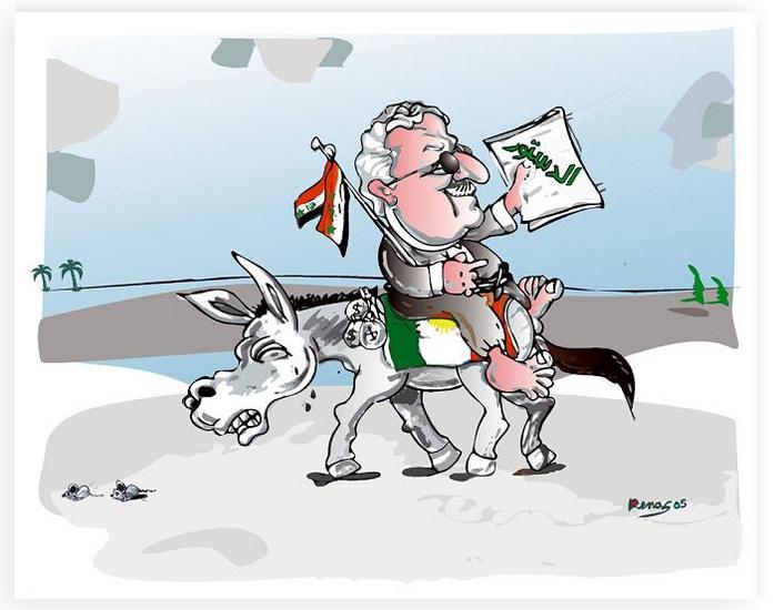 Talebani met de Irakse grondwet