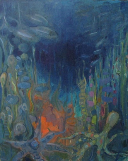 onderwater landschap