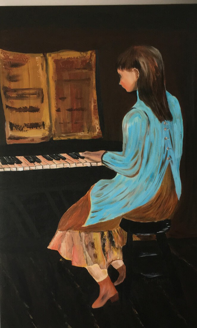 Piano met Meisje