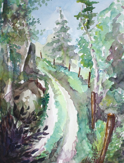 path across the Gorges