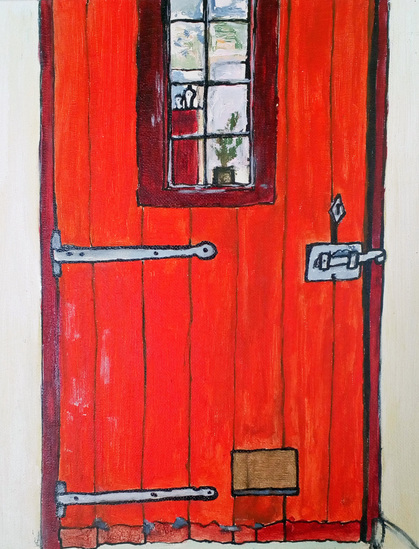De oude deur