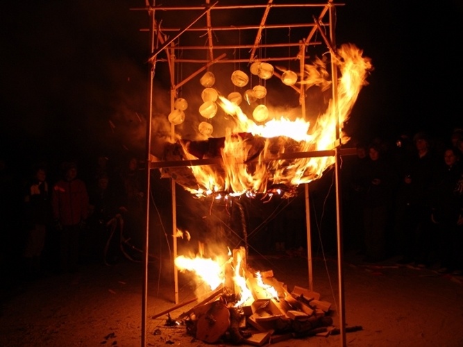 Sneeuwballen branden (1)