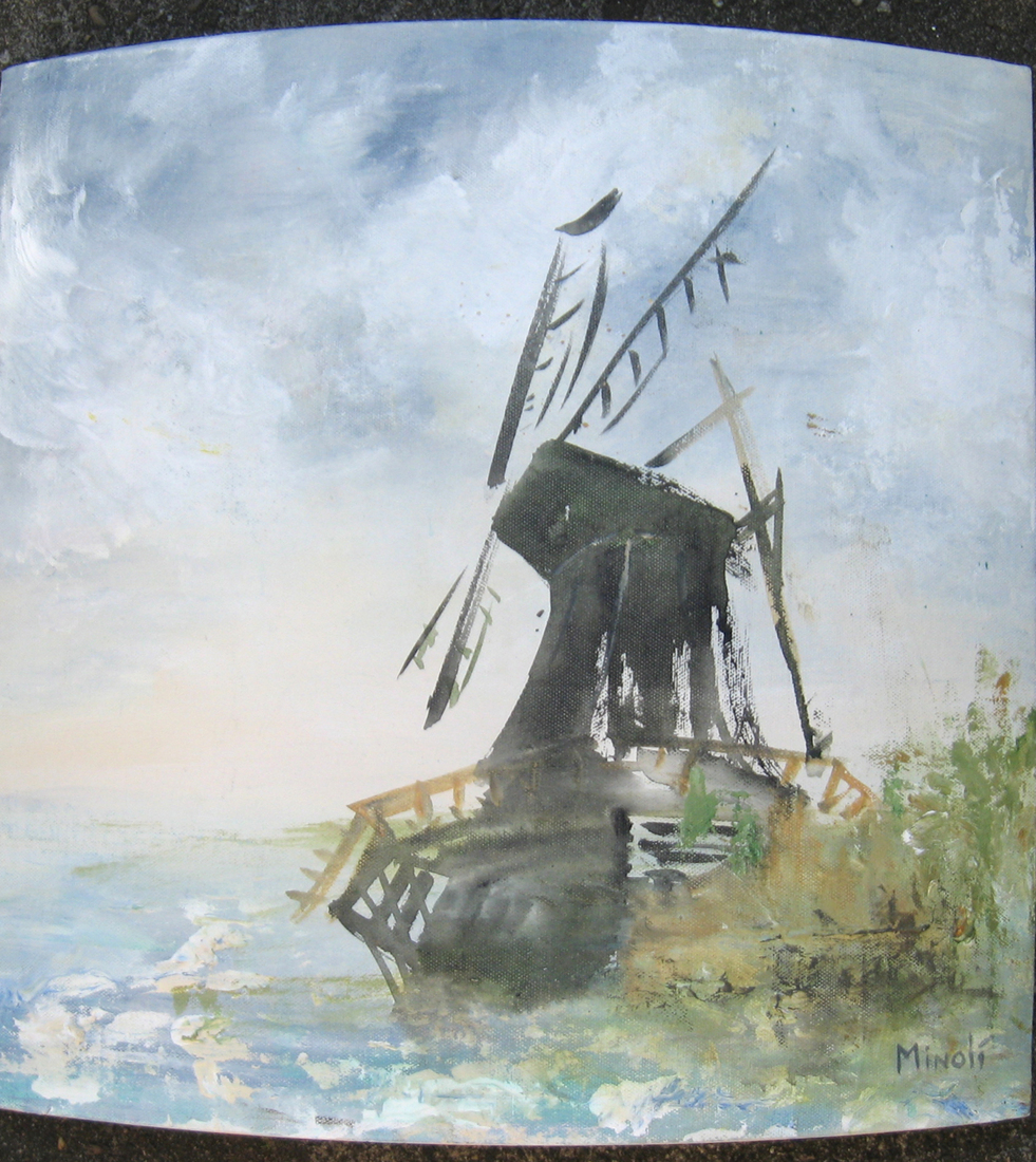 Molen aan het water