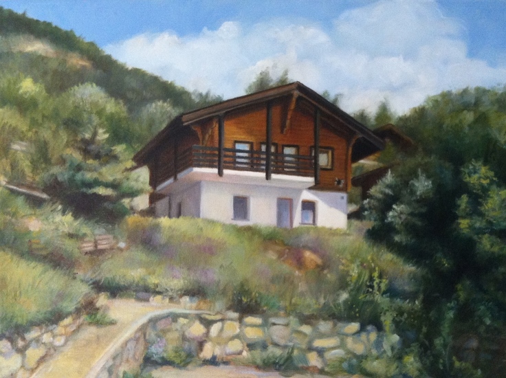 huisje in Zwitserland