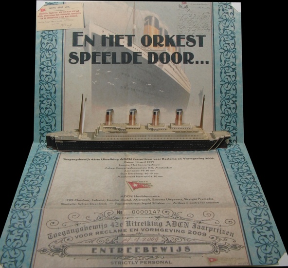 Uiteindelijke uitnodigingskaart