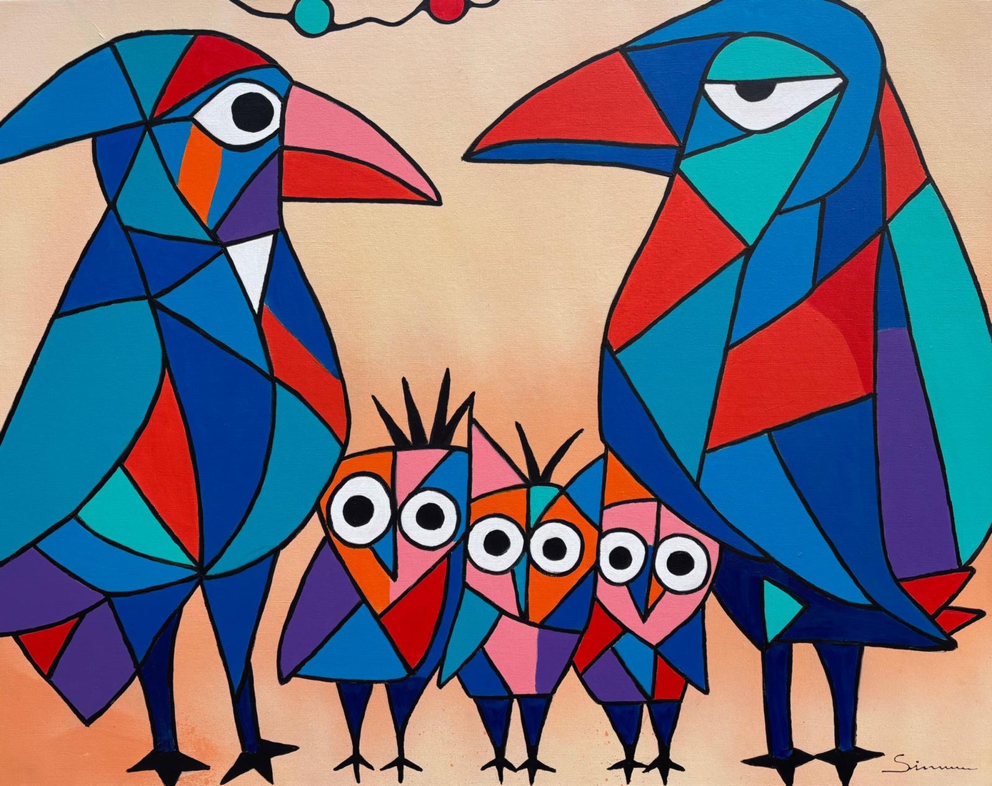 “Feathered Family”