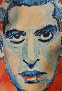 Tijdens corona ontstond de gewoonte bijna dagelijks een ‘kaart’ te maken met potlood, aquarelverf, acryl, en stift.

