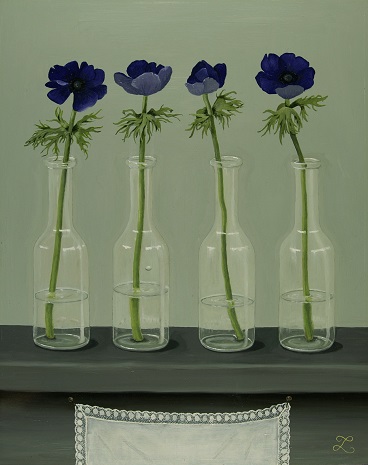 anemonen met zakdoek