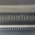 Organische vormen, die door herhaling en ritme met elkaar verbonden zijn.