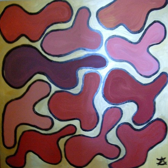 studie voor kunstkoe