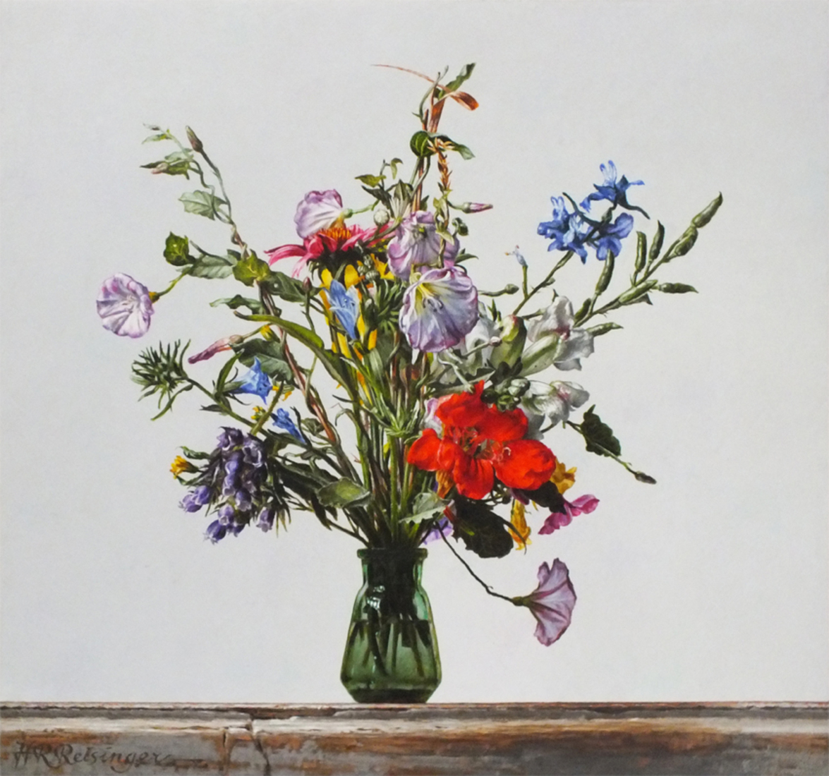 Still life with wild flowers - September