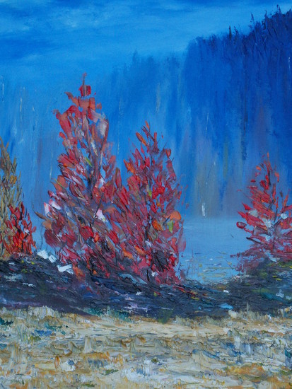 On the edge of the big woods