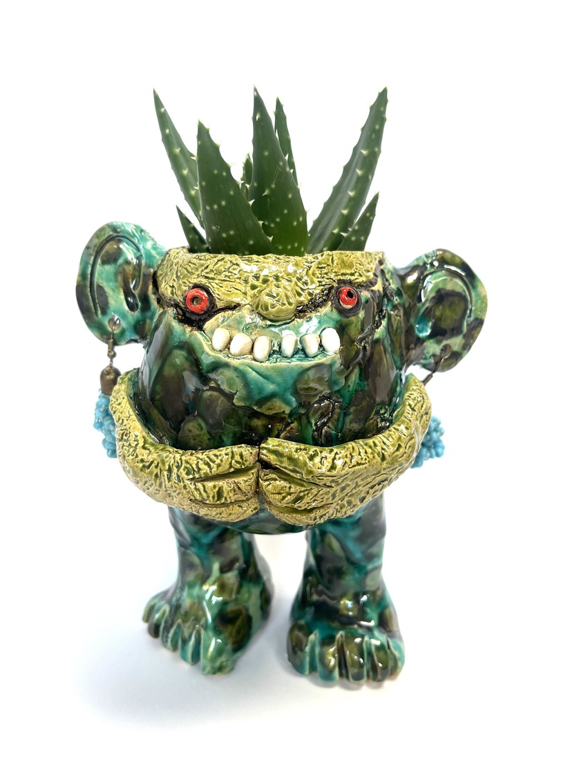 Monsterlijke oorbellen 