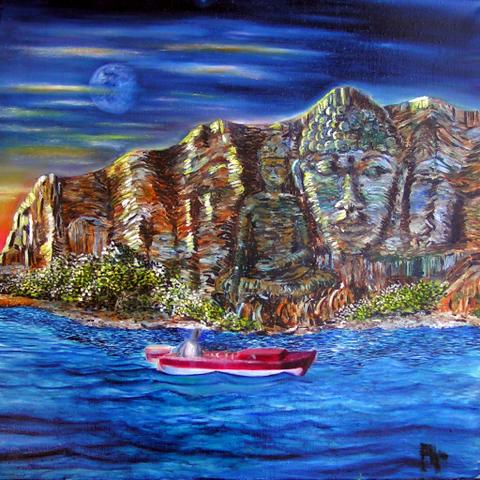 Twilight at Caracasbaai