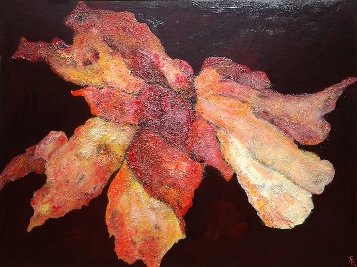 Geabstraheerde bloem