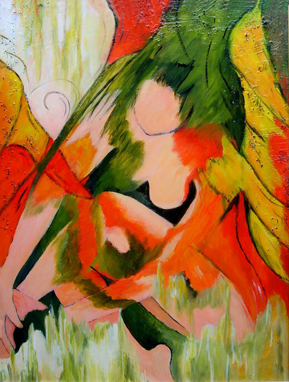 Juffertje in het groen