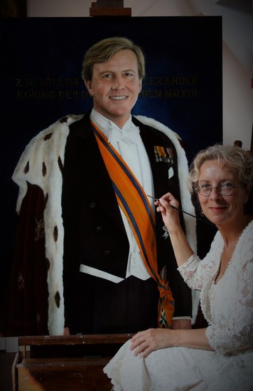 Koning Willem-Alexander Portret in Opdracht Gerechtshof Leeuwarden