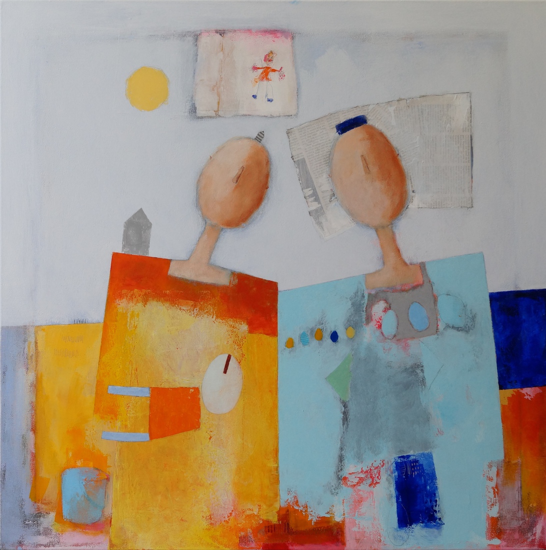 Dagje op het strand (verkocht)