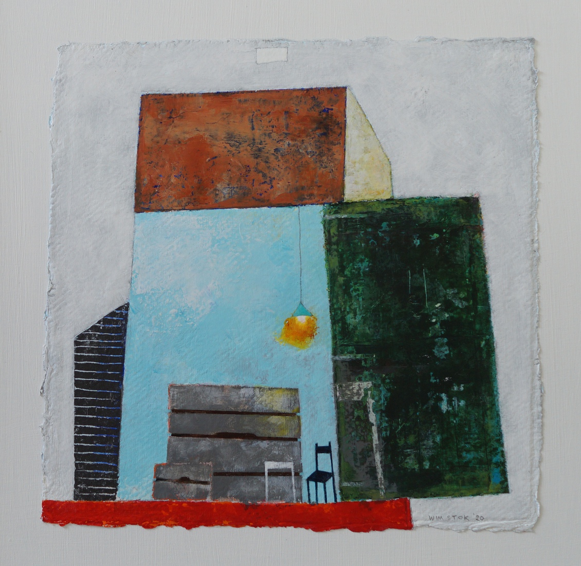 Wachten in de schuur (verkocht)