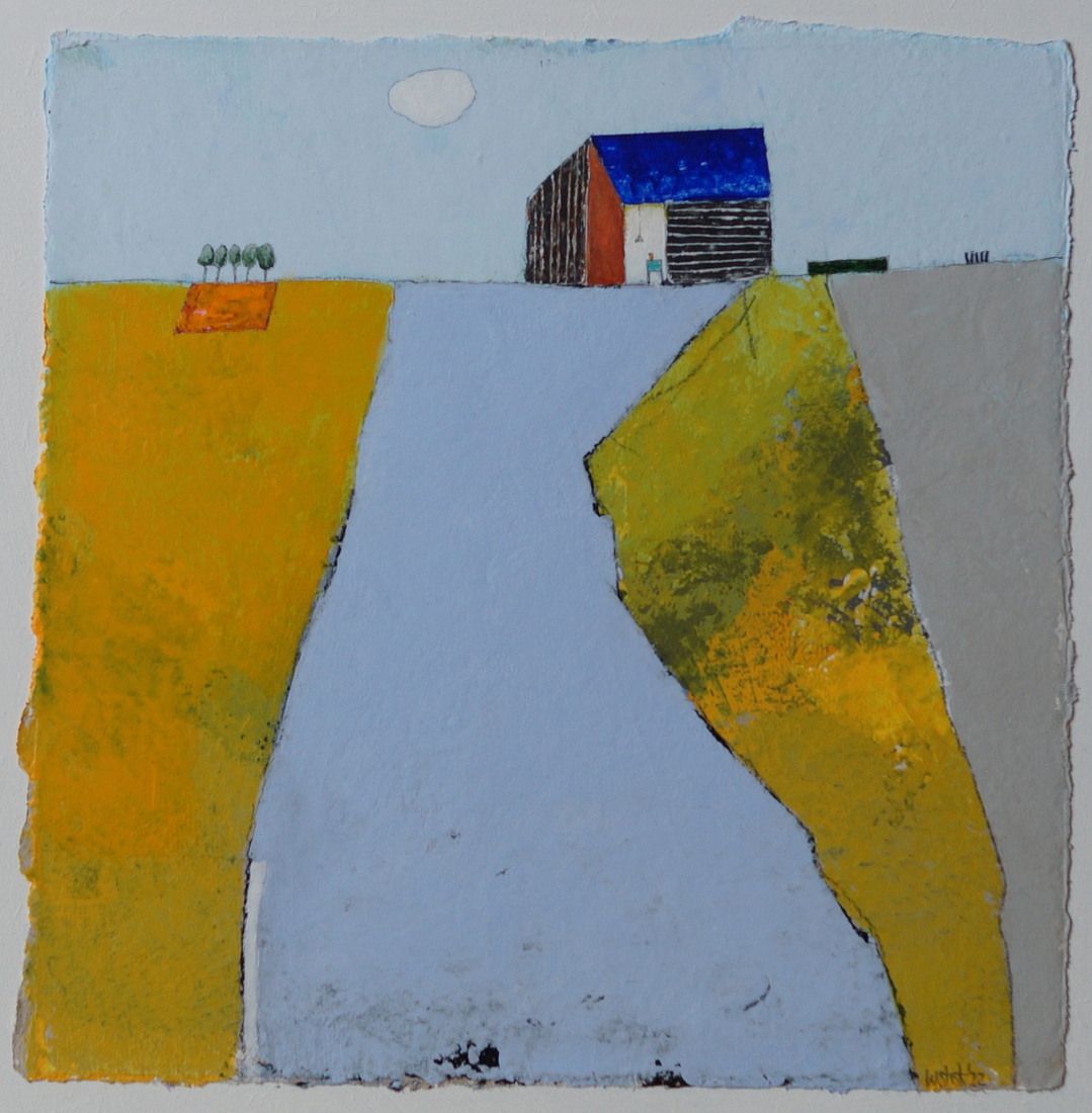 Schuurtje bij het bos (verkocht)