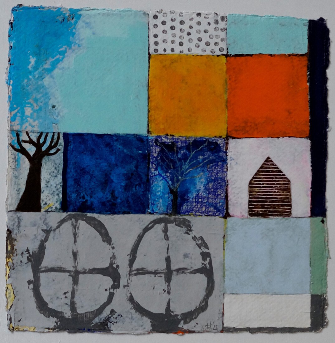 Schuurtje in het bos (verkocht)