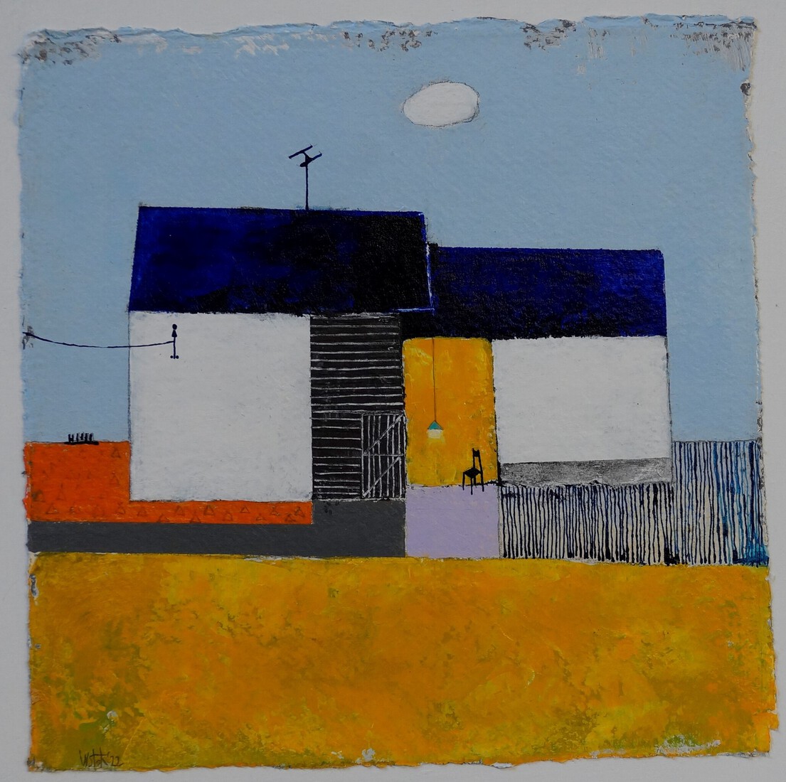 Witte schuurtjes (verkocht)