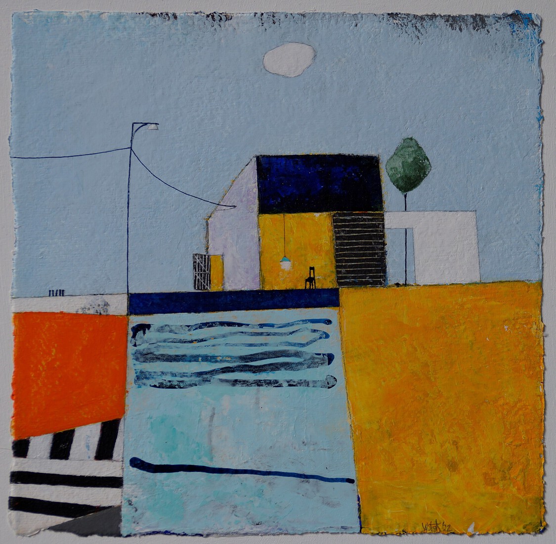 Schuurtje met zwembad (verkocht)