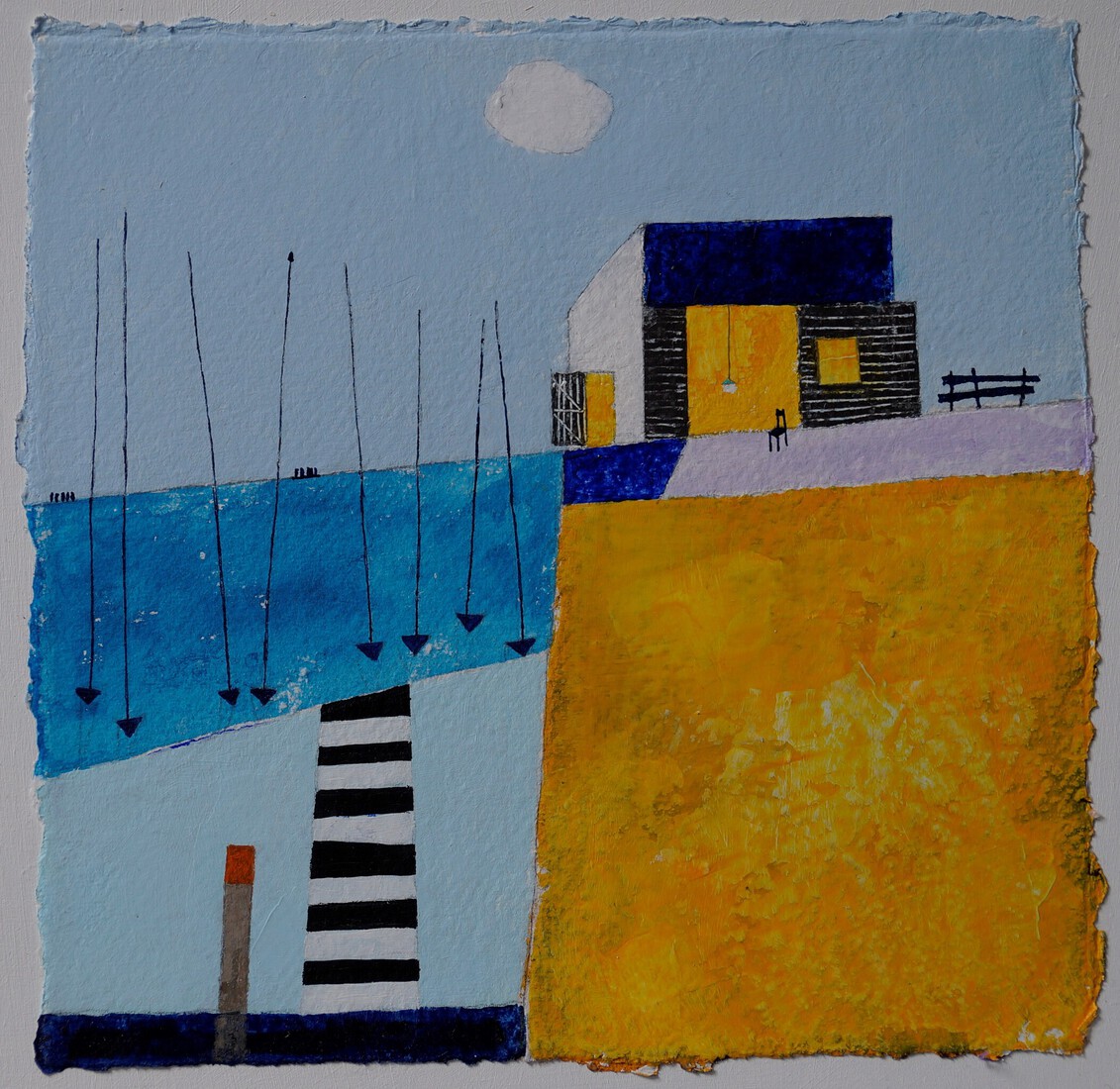 Schuurtje bij de haven (verkocht)