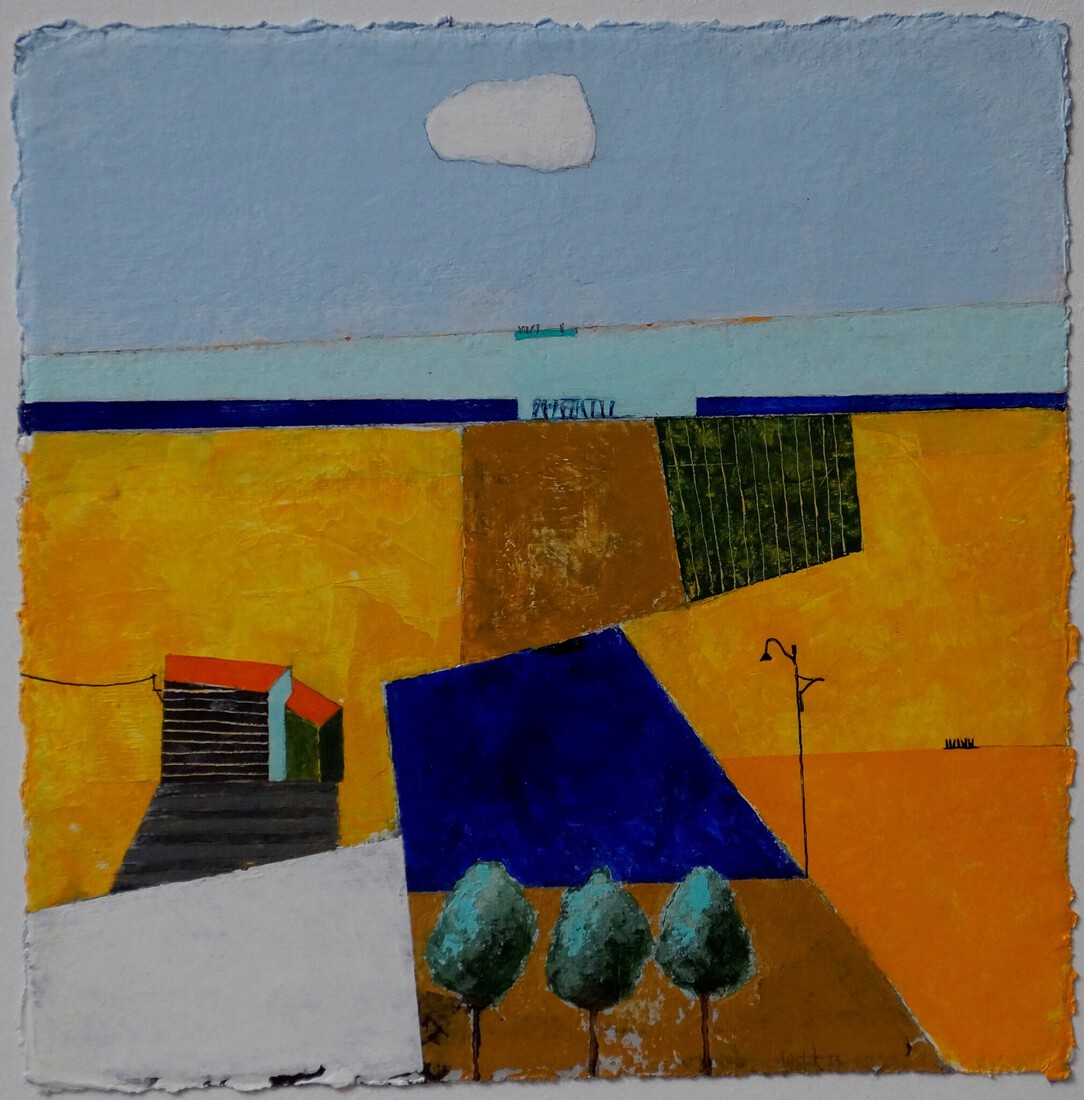 Schuurtje bij het water (verkocht)