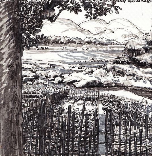 uitzicht op de mekong